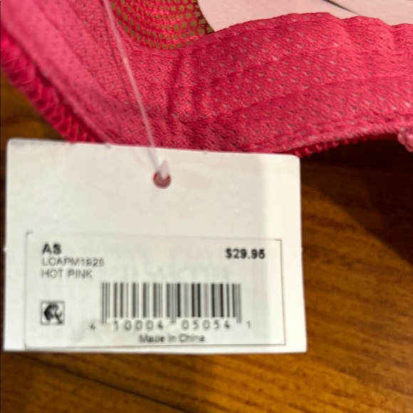 Pink Smiley Face Trucker Hat - Picture 5 of 5